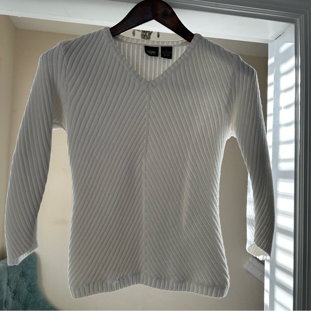 Y2K White Mossimo Sweater